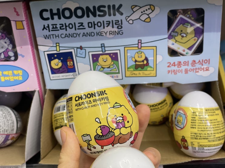  주머니 두둑한 어른들의 마음을 노린 서프라이즈 춘식이 키링