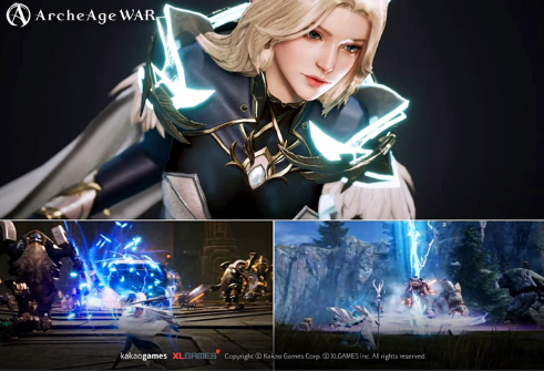  MMORPG 기대작 <아키에이지 워> 사전 인게임 전투 영상 공개