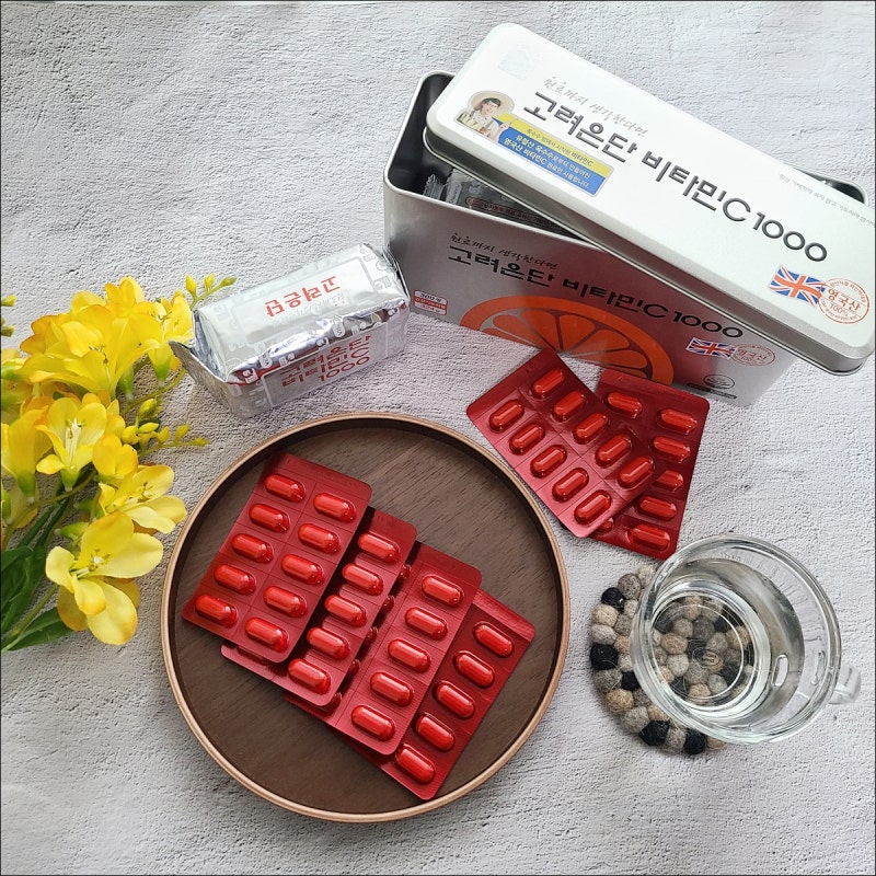 비타민C추천 고려은단 비타민C 1000mg 하루 1정