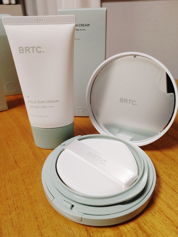 BRTC 마일드 선크림, 선쿠션