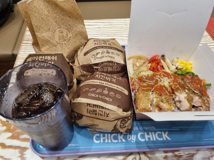  여수웅천맛집, 여수치킨버거 칙바이칙 여수웅천마리나점 리뷰!!