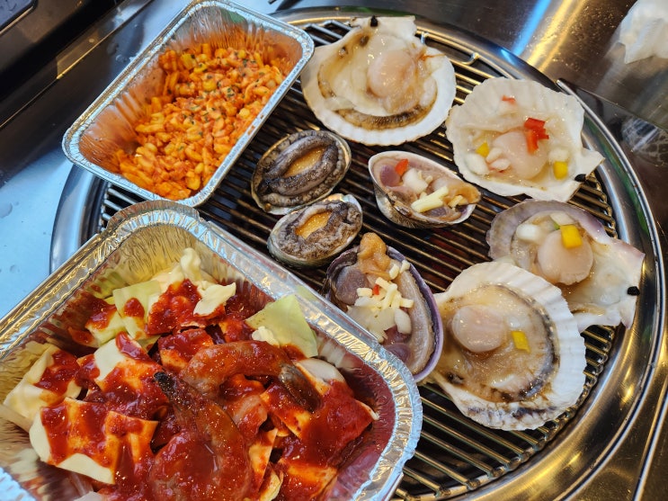  세종시 조개구이 조새호 세종점 독도새우