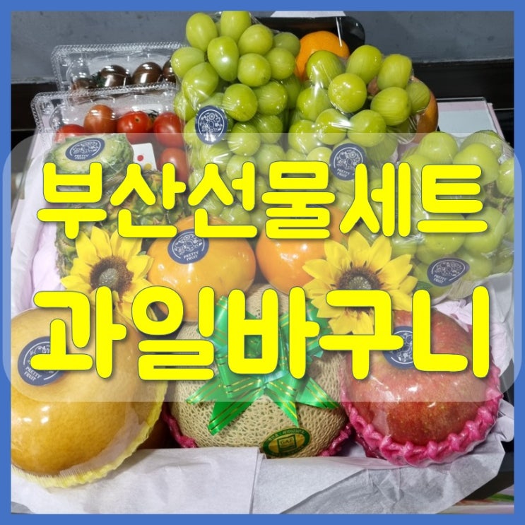 부산 진구 과일선물세트 과일바구니 예단 잘하는 곳