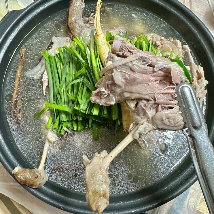  인천 오리백숙 한가네오리촌 인천대공원맛집