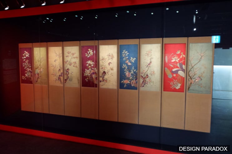 서울공예박물관 전통자수 전시 - 자수, 꽃이 피다