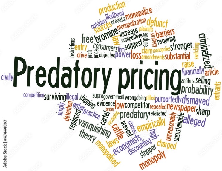 약탈가격(predatory pricing)