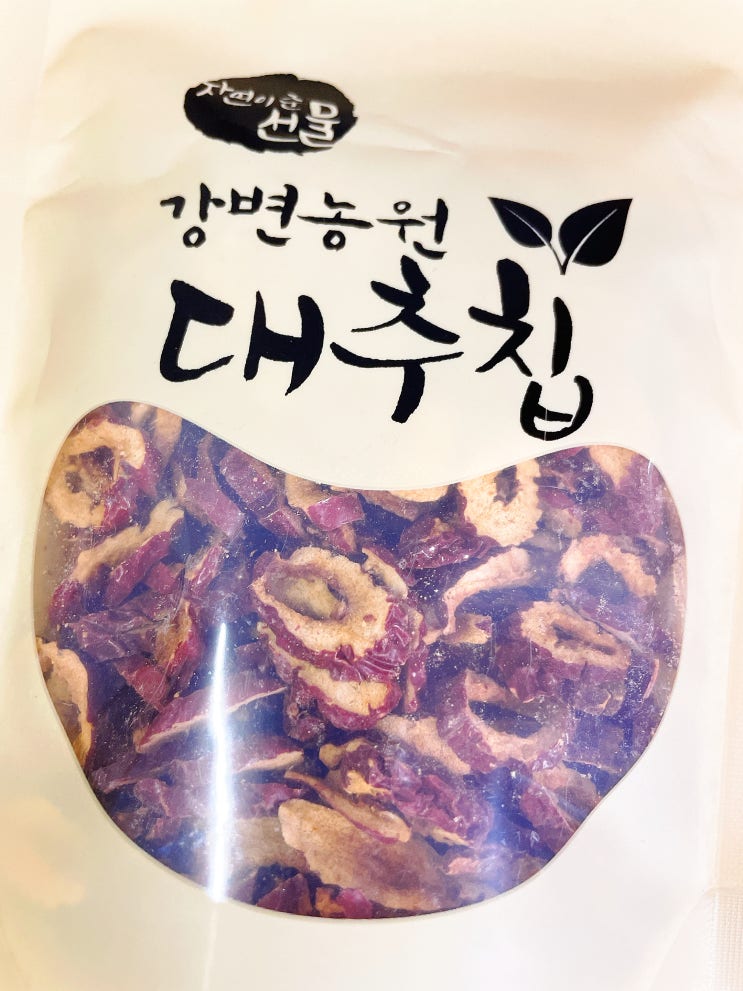  말린대추 효능 야채칩 건강간식 맛있는 대추칩