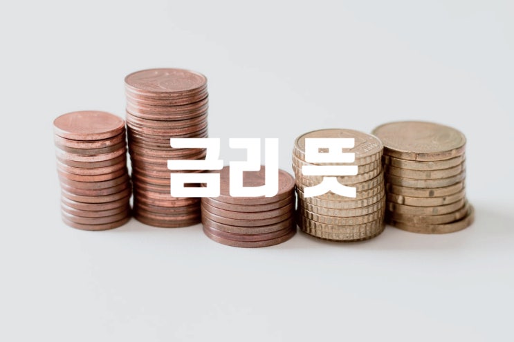  금리 뜻, 의미
