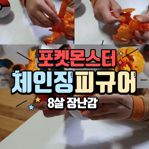  포켓몬 체인징 피규어 발표회 꽃다발 말고 장난감으로