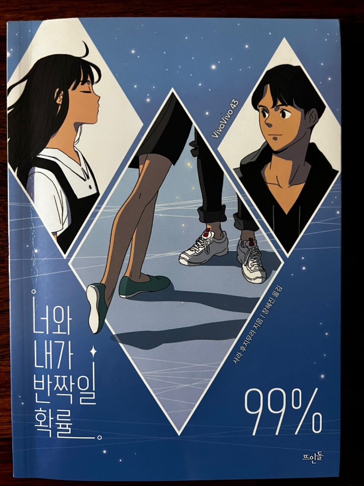 서평_내가 반짝일 확률 99% / 청소년문학, 청소년 소설 ( 사라 후지무라)