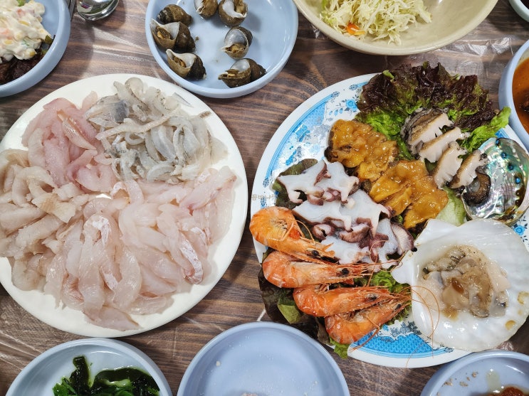  양양여행/ 양양 남애항맛집 어민후계자횟집