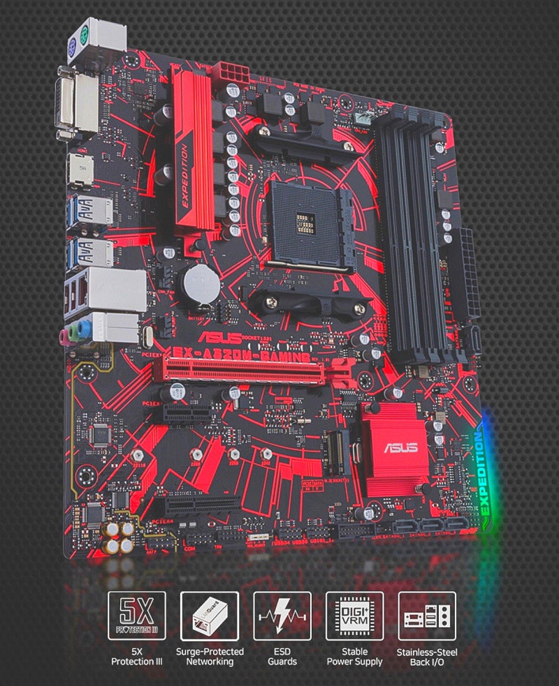 ASUS EX-A320M-GAMING 메인보드 BIOS 업데이트
