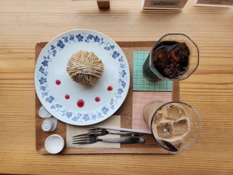  하코네유모토 카페 _ Romantei 몽블랑 맛집!!