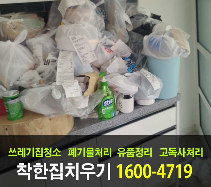  가정 폐기물처리가 필요한 집, 수원시 쓰레기 집 청소로 집을 원상복구하기!