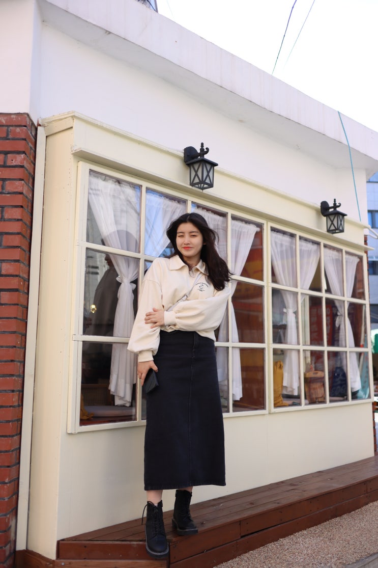  에이블리 레겐보겐 카라 맨투맨 후기