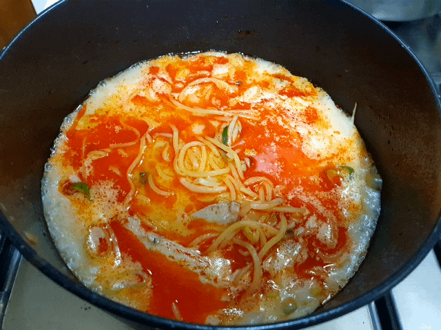  면사랑 냉동팩면 카라이차슈돈코츠라멘 한식잡채