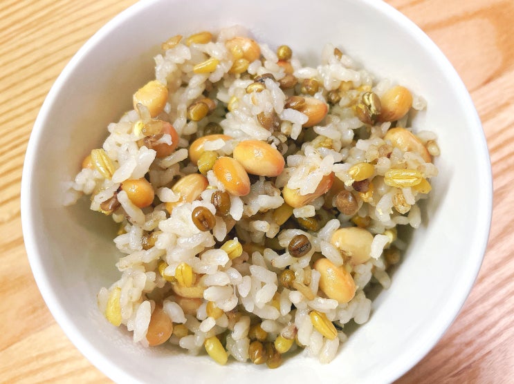  메주콩 효능 메주콩밥 잡곡밥 맛있게 하는법