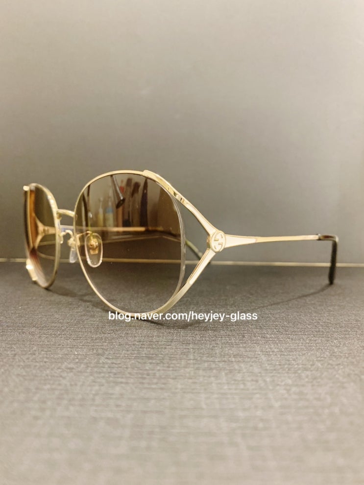  Gucci 썬글라스 +도수 색상변경