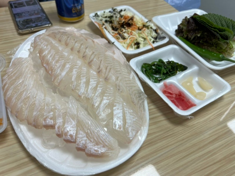 성거 직산 회 맛집 성주수산 광어회 배달 강력 추천