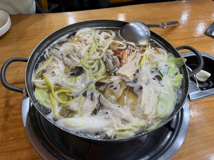 [음식점] 부천 황해도 김치만두전골
