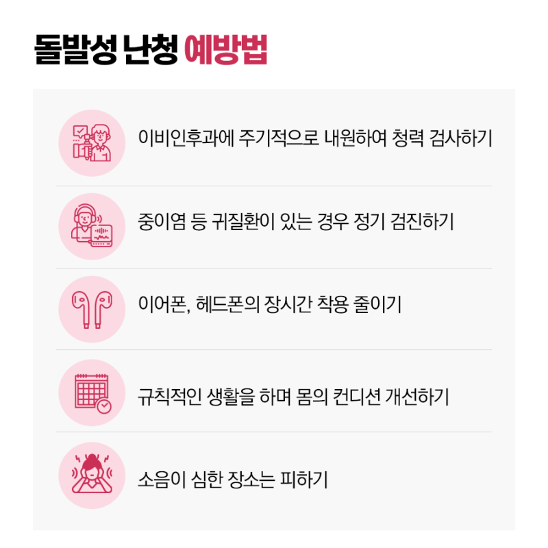 돌연 청력 상실의 황금기인 2주를 놓치지 마세요