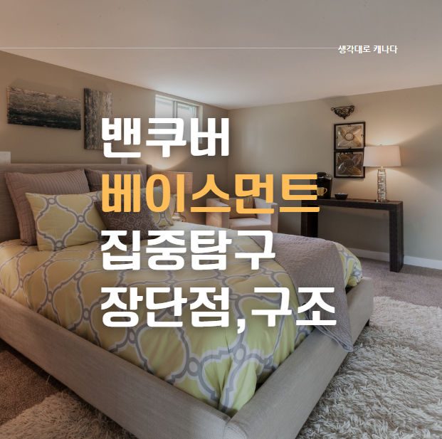 밴쿠버 베이스먼트를 가봤다. (장단점, 구조, 정리)