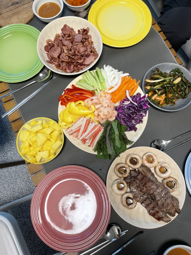  요리 초보의 월남쌈 만들기 ღ