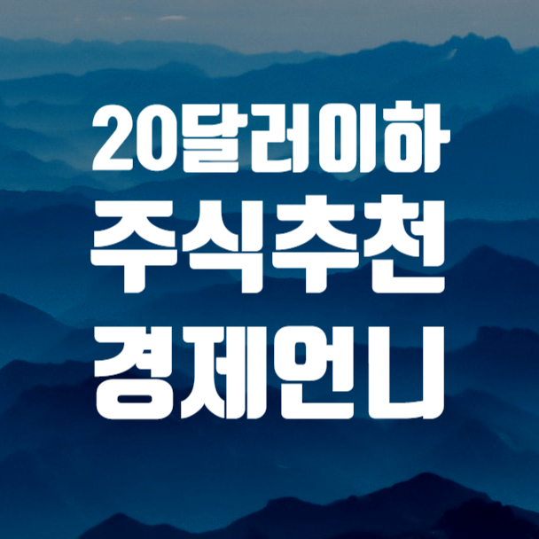  20달러 주식 추천