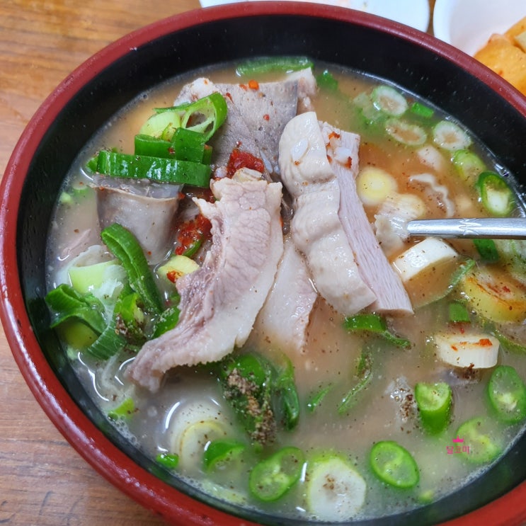 [약수역] 약수순대국-성시경 '먹을텐데' 순대국