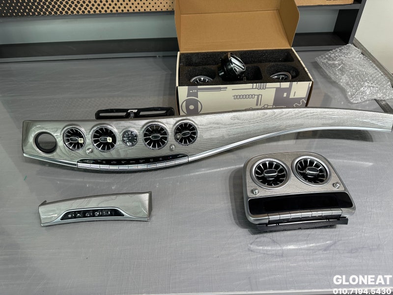 인천 서구 / 랩핑 / 인천 벤츠 S63 AMG 실내 우드 블랙으로 부분랩핑 시공 완료 / 벤츠 / S-클래스 / S-클래스 W222