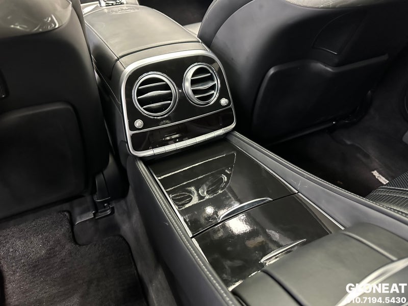 인천 서구 / 랩핑 / 인천 벤츠 S63 AMG 실내 우드 블랙으로 부분랩핑 시공 완료 / 벤츠 / S-클래스 / S-클래스 W222