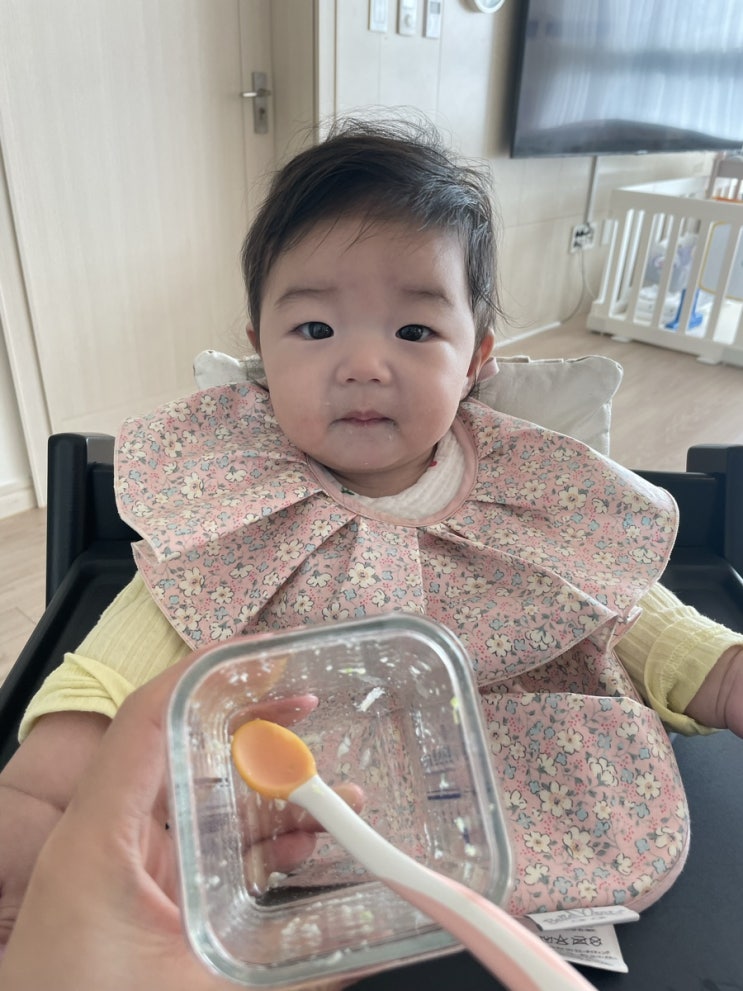 중기 이유식 시작(D+211~213), 아넬라퓨레, 잡곡밥