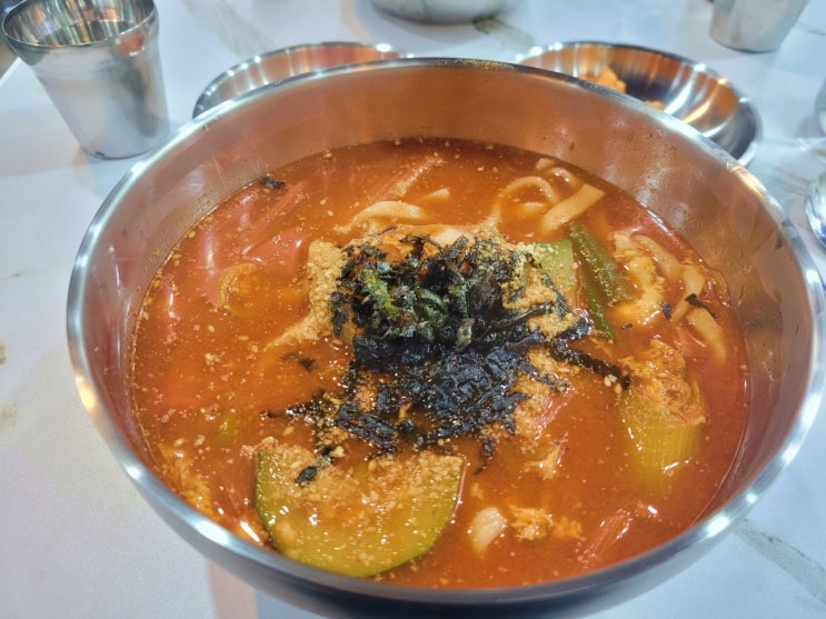  3대천왕 맛집 강릉 현대 장칼국수 대전점 다녀왔어요!