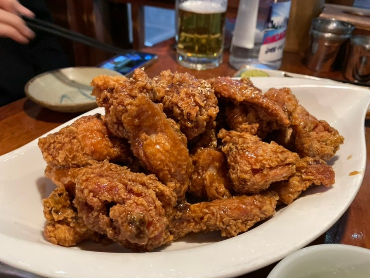  [피쉬앤그릴 포항오천점] 바삭하고 맛있는 간장 치킨과 생맥주의 꿀조합! - 포항 오천읍 맛집 술집