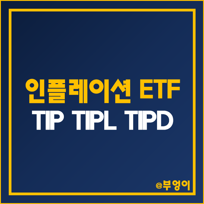 미국 인플레이션 상승 및 하락 수혜주 ETF - TIP, TIPL, TIPD 주가 및 배당 수익률 (물가 연동 채권 관련주, 레버리지 및 인버스 국채 인덱스 펀드 투자) 미국 인플레이션 상승 및 하락 수혜주 ETF - TIP, TIPL, TIPD 주가 및 배당 수익률 (물가 연동 채권 관련주, 레버리지 및 인버스 국채 인덱스 펀드 투자)
