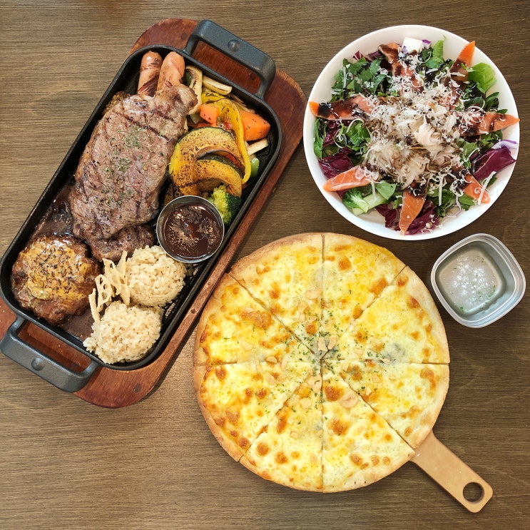 강화맛집 - 아이와 가기 좋은 강화도 레스토랑 섬그릴에서 스테이크로 점심!