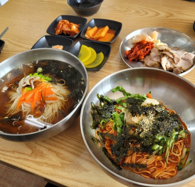 [광주 광산구] 국수를 시키면 맛보기 수육이 따라오는 평동 맛집 &lt;순자국수&gt;