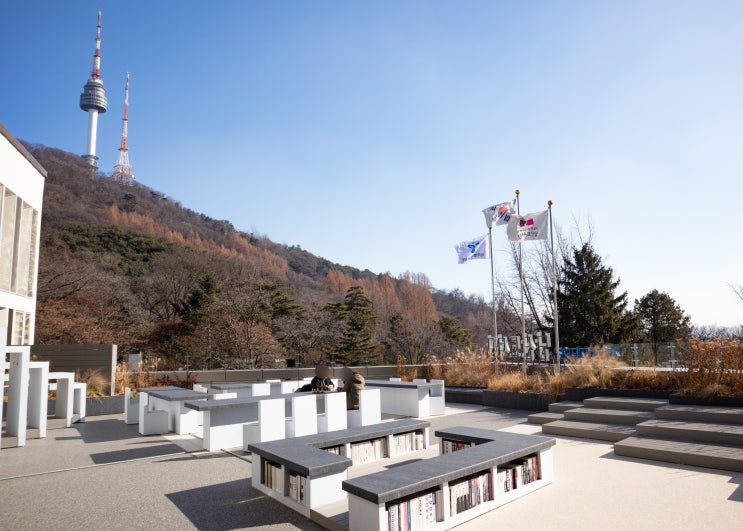  남산도서관 북카페 | 남산하늘뜰 | 디지털라운지