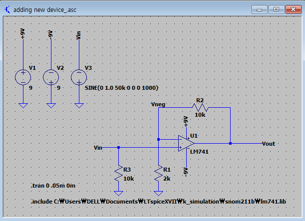 Ltspice op amp 추가하기 질문 : 네이버 블로그