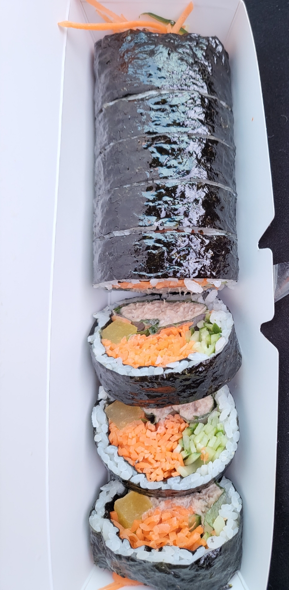  새벽 일찍 오픈하는 얌샘김밥 검단신도시점 참치샐러드 김밥
