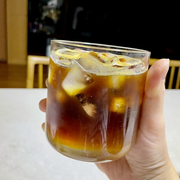  코코넛 아메리카노 만드는 법 태국 생각나는 코코넛커피 만들기