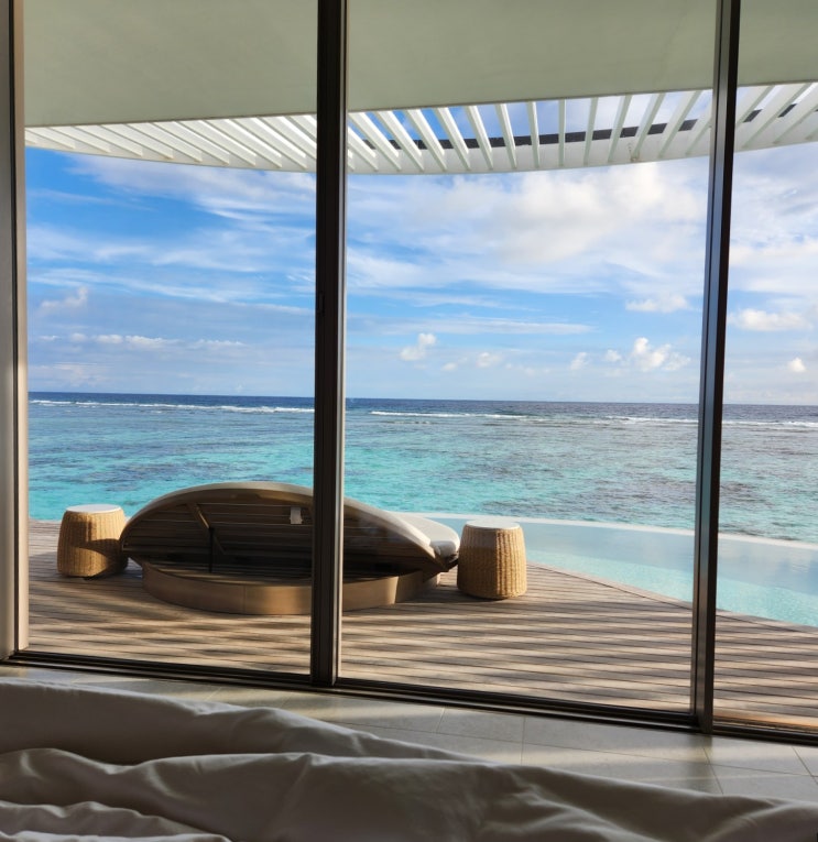 [몰디브 여행] 언제 와도 아름다운 몰디브 Day 1 (SQ432, 몰디브 리츠칼튼 오버워터빌라 Ritz-Carlton Maldives)