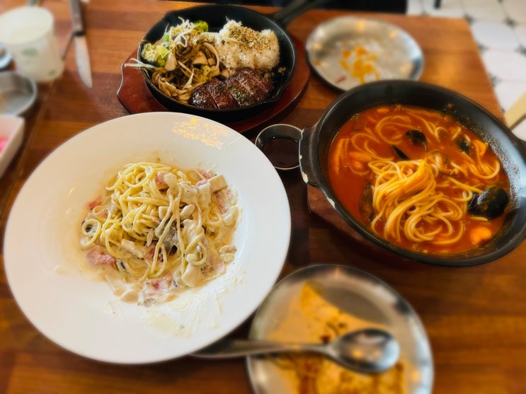  학동역 비바비보 | 스테이크, 스파게티 맛집 가성비 좋은 점심:서울/논현동