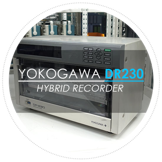  중고계측기매입 매각 Yokogawa DR230 하이브리드 레코더 입고 소식