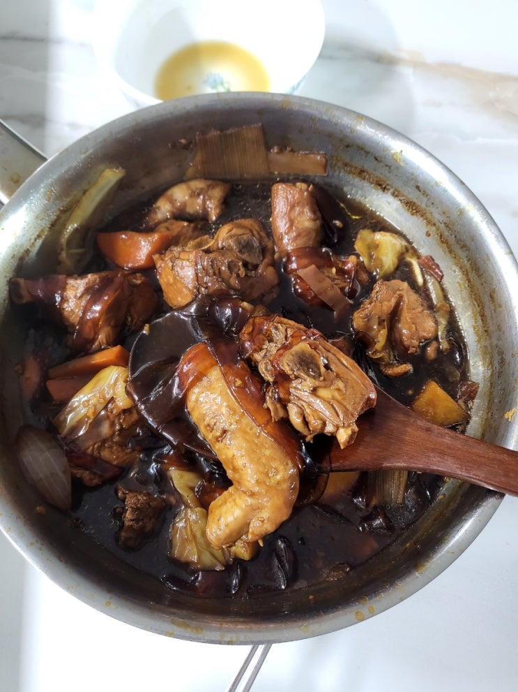  안동에서 올라온 전통 찜닭 밀키트 레시피