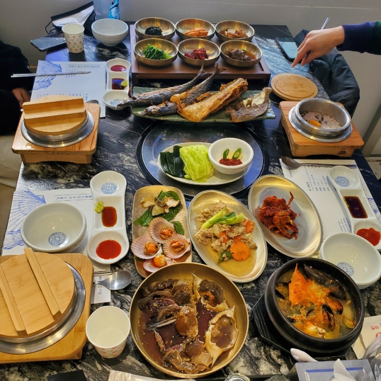 하대동맛집 포식하고 온 바다품은식당마켓 본점