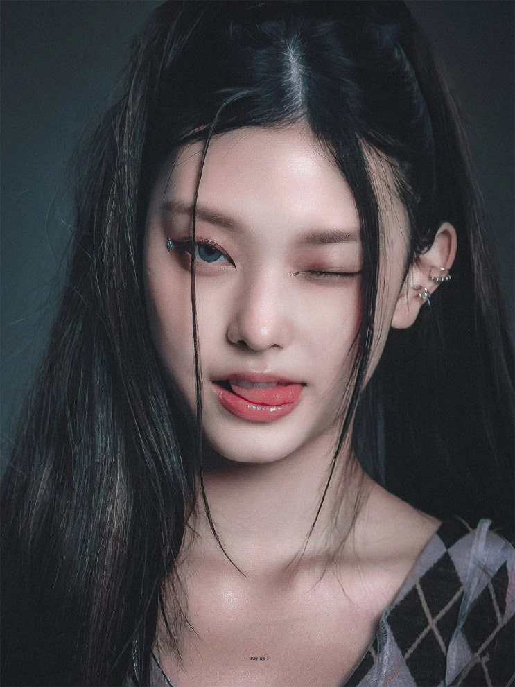  해린이 윙크 천재 고양이