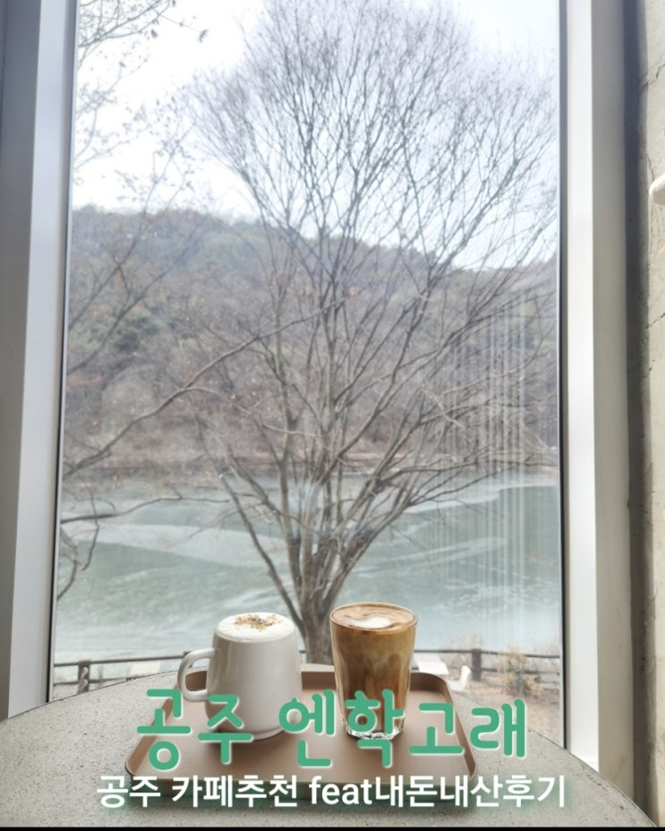  카페엔학고래 [충남 공주 카페추천 feat내돈내산후기]