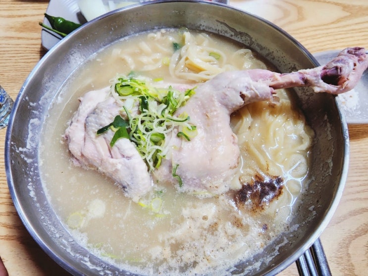  [가덕도맛집] 보약같은 국물 닭칼국수 맛집 신항만 점심식사 추천 <가덕명가>