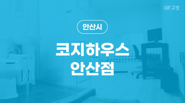 중앙역 고시원 고잔동 고시텔 단원구 원룸텔 안산시 '코지하우스 안산점'